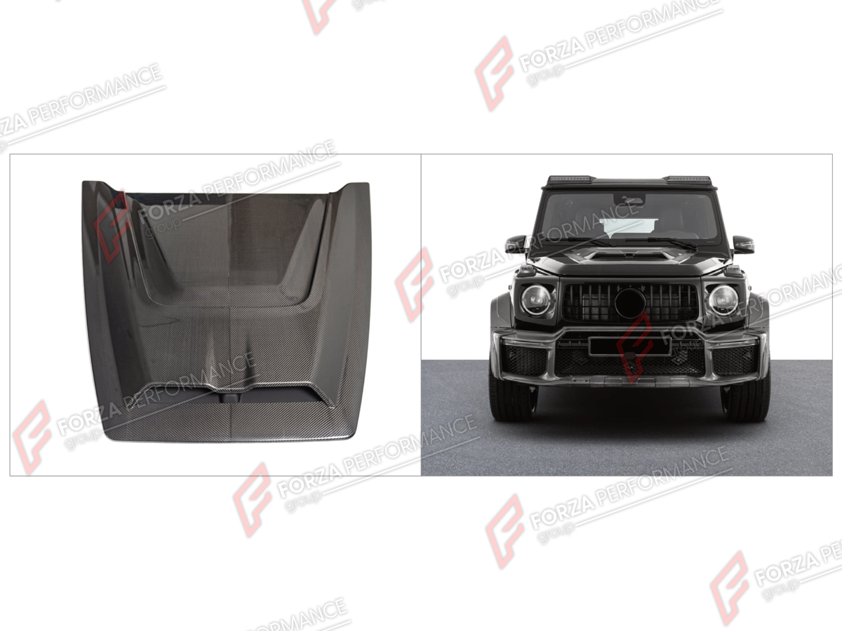 DRY CARBON HOOD BONNET for MERCEDES-BENZ G-CLASS W465 G63 G450D G500 G550 2025+