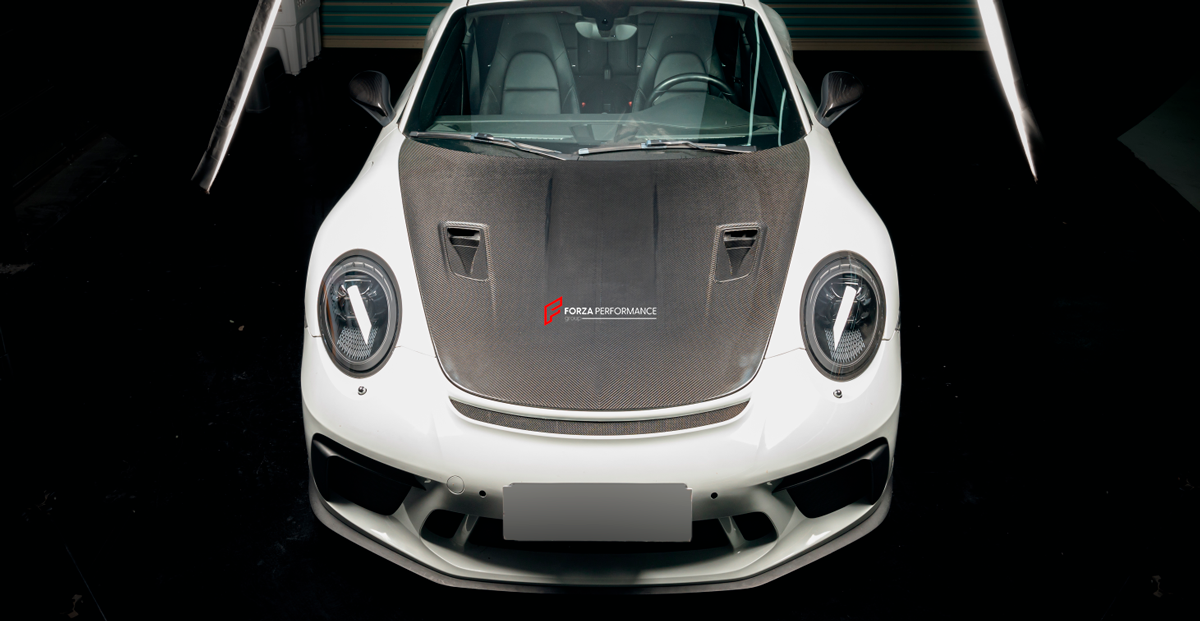 DRY CARBON HOOD BONNET for PORSCHE 911 991.2 GT3 2015 - 2020