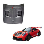 DRY CARBON HOOD BONNET for PORSCHE 911 992 2019+