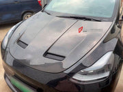 DRY CARBON HOOD BONNET for TESLA MODEL Y 2020 - 2025