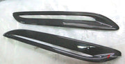 DRY CARBON HOOD BONNET SCOOP TRIMS for BENTLEY CONTINENTAL SUPERSPORTS 2009 - 2012