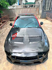 DRY CARBON HOOD / BONNET FOR FORD MUSTANG GTD 2025+