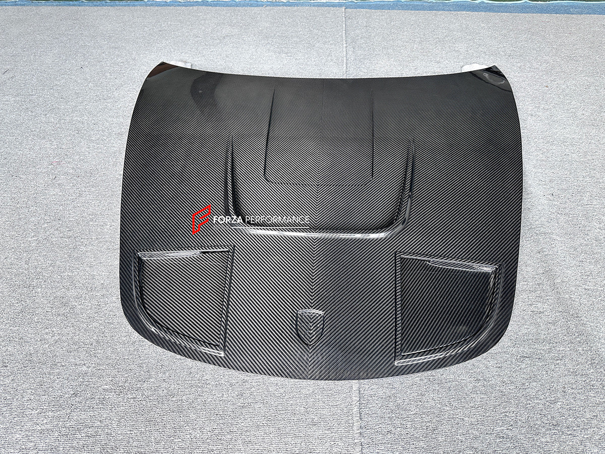 DRY CARBON HOOD BONNET for PORSCHE 718 982 CAYMAN BOXSTER 2016+