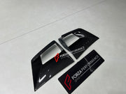 DRY CARBON HOOD INSERTS for LAMBORGHINI HURACAN 2014 - 2024