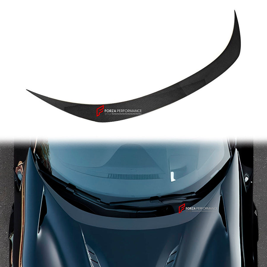 Buy Now DRY CARBON HOOD PANEL TRIM for FERRARI PUROSANGUE 2023+ and upgrade car parts from SIR Tuning at the Best Price. Headlights, Tail lights, Bodykits, Navigations, Body Kit and more - Fast & Free Shipping within Europe, US & Worldwide.
