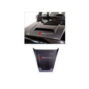 DRY CARBON HOOD SCOOP TRIM COVER for MERCEDES-BENZ G-CLASS W463 2008 - 2018