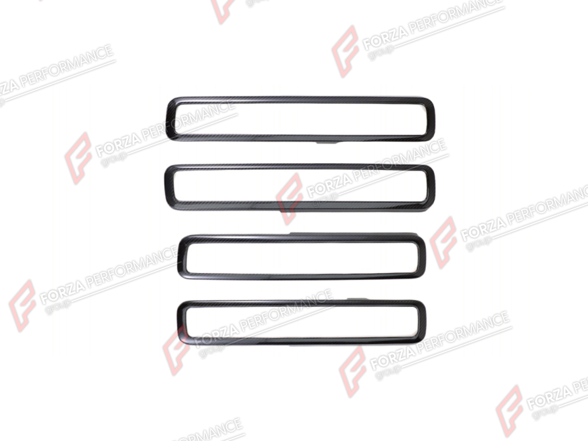 DRY CARBON INTERIOR DOOR PANEL TRIM for MERCEDES-BENZ G-CLASS W464 G63 G350 G350D G400D G500 G550 2019 - 2024