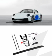 DRY CARBON INTERIOR TRIM COVERS KIT for PORSCHE 911 992.1 2020 - 2024
