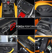 DRY CARBON INTERIOR TRIM KIT COVERS for LAMBORGHINI URUS 2018+