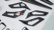DRY CARBON INTERIOR TRIM KIT COVERS for LAMBORGHINI AVENTADOR 2011 - 2022 LP700-4 LP740-4 LP750-4 LP770-4 LP780-4 SVJ
