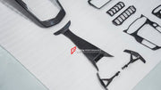 DRY CARBON INTERIOR TRIM KIT COVERS for LAMBORGHINI AVENTADOR 2011 - 2022 LP700-4 LP740-4 LP750-4 LP770-4 LP780-4 SVJ