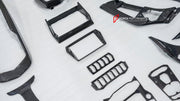 DRY CARBON INTERIOR TRIM KIT COVERS for LAMBORGHINI AVENTADOR 2011 - 2022 LP700-4 LP740-4 LP750-4 LP770-4 LP780-4 SVJ