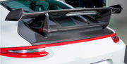 DRY CARBON REAR WING SPOILER WITH ENGINE COVER for PORSCHE 911 991.2 GT3 2015 - 2020