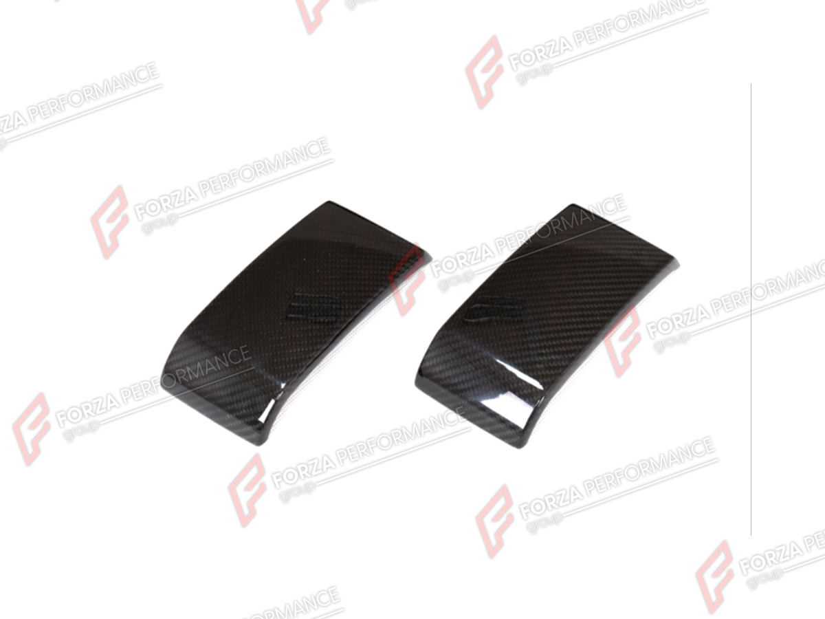 DRY CARBON REAR BUMPER COVER TRIMS for MERCEDES-BENZ G-CLASS W464 G63 2019 - 2024