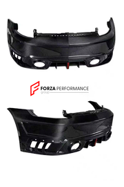 DRY CARBON REAR BUMPER with REAR DIFFUSER  for PORSCHE 911 992.1 TURBO S T 2020 - 2025