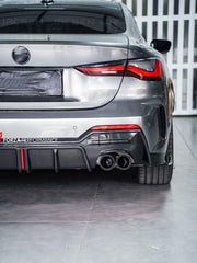 DRY CARBON REAR DIFFUSER for BMW 4-SERIES G22 G23 2020+