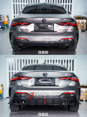 DRY CARBON REAR DIFFUSER for BMW 4-SERIES G22 G23 2020+