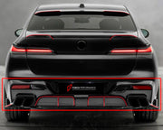DRY CARBON REAR DIFFUSER for BMW 7 SERIES G70 2022+