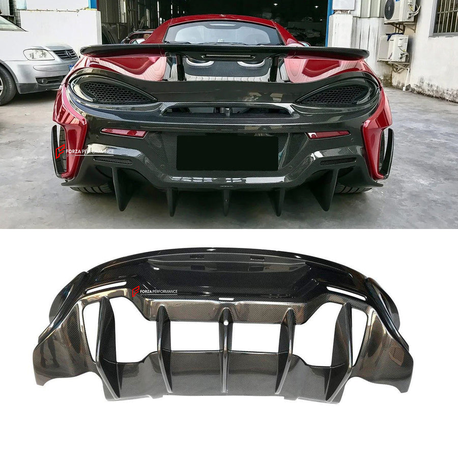 Buy Now DRY CARBON REAR DIFFUSER for MCLAREN 540C 570S 570GT upgrade to 600LT and upgrade car parts from SIR Tuning at the Best Price. Headlights, Tail lights, Bodykits, Navigations, Carbon body kit and more - Fast & Free Shipping within Europe, US & Worldwide.