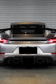 DRY CARBON REPLACEMENT REAR DIFFUSER for PORSCHE 718 982 GT4 GT4RS 2016+