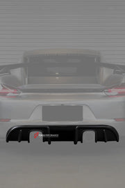 DRY CARBON REPLACEMENT REAR DIFFUSER for PORSCHE 718 982 GT4 GT4RS 2016+