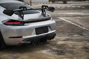DRY CARBON REPLACEMENT REAR DIFFUSER for PORSCHE 718 982 GT4 GT4RS 2016+