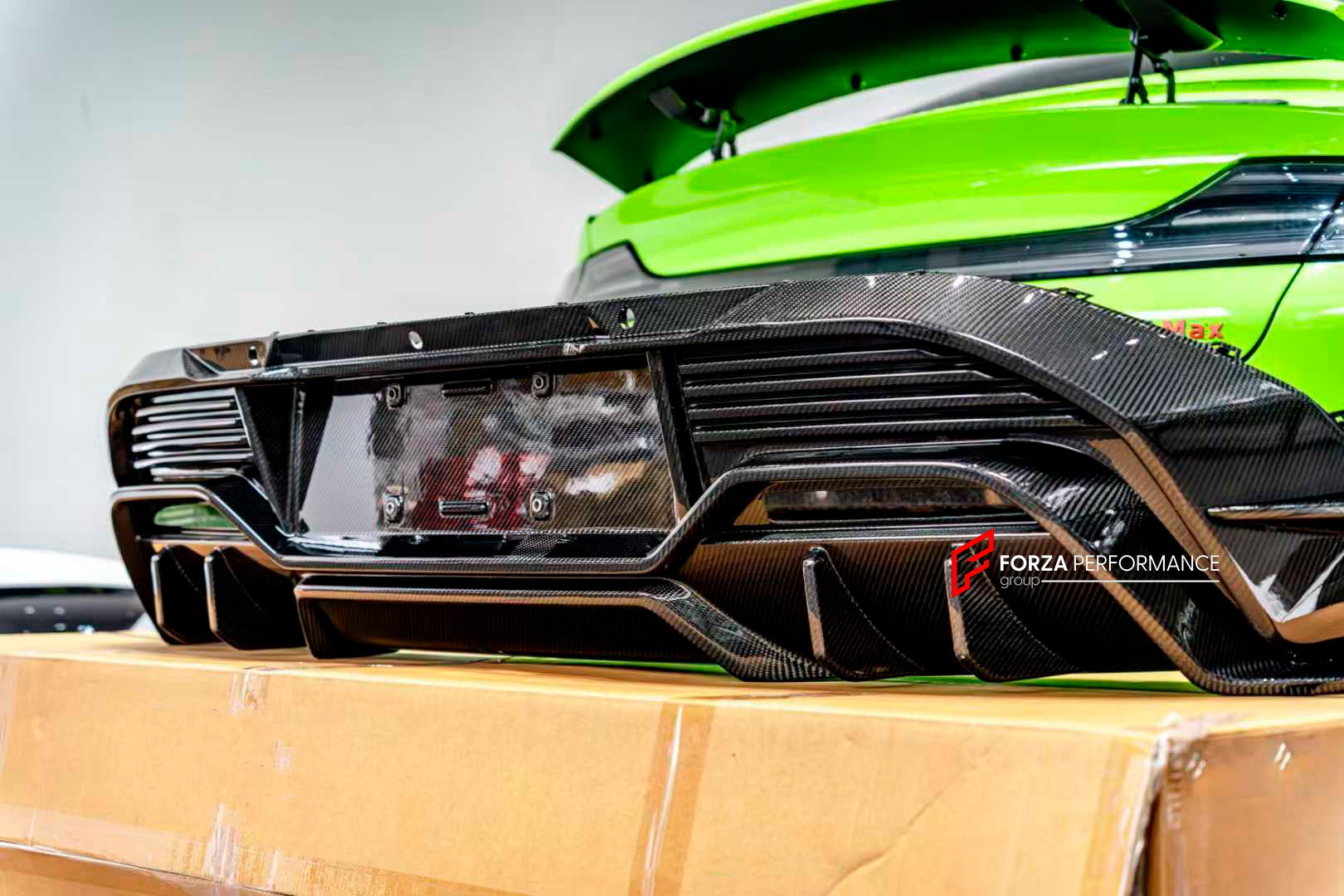 DRY CARBON REAR DIFFUSER for XIAOMI SU7 2024+