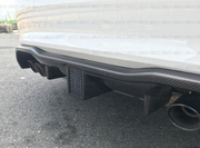 DRY CARBON REAR DIFFUSER WITH LED LIGHT FOR BMW M2 F87 | K STYLE