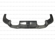 DRY CARBON REAR DIFFUSER WITH LED LIGHT FOR BMW M2 F87 | K STYLE
