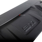DRY CARBON REAR ENGINE COVER WITH LIGHT FOR PORSCHE 911 992