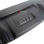 DRY CARBON REAR ENGINE COVER WITH LIGHT FOR PORSCHE 911 992