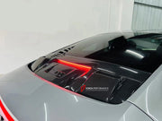 DRY CARBON REAR ENGINE COVER WITH LIGHT FOR PORSCHE 911 992