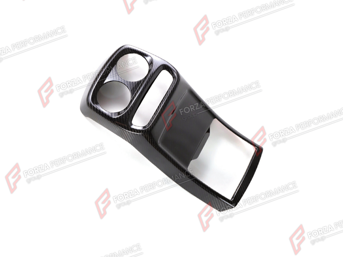 DRY CARBON REAR CENTER CONSOLE AIR VENT COVER for MERCEDES-BENZ G-CLASS W464 G63 G350 G350D G400D G500 G550 2019 - 2024