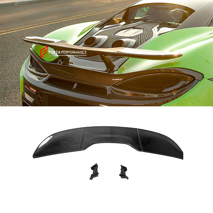 Buy Now DRY CARBON REAR SPOILER for MCLAREN 540C 570S 570GT upgrade to 600LT and upgrade car parts from SIR Tuning at the Best Price. Headlights, Tail lights, Bodykits, Navigations, Carbon body kit and more - Fast & Free Shipping within Europe, US & Worldwide.