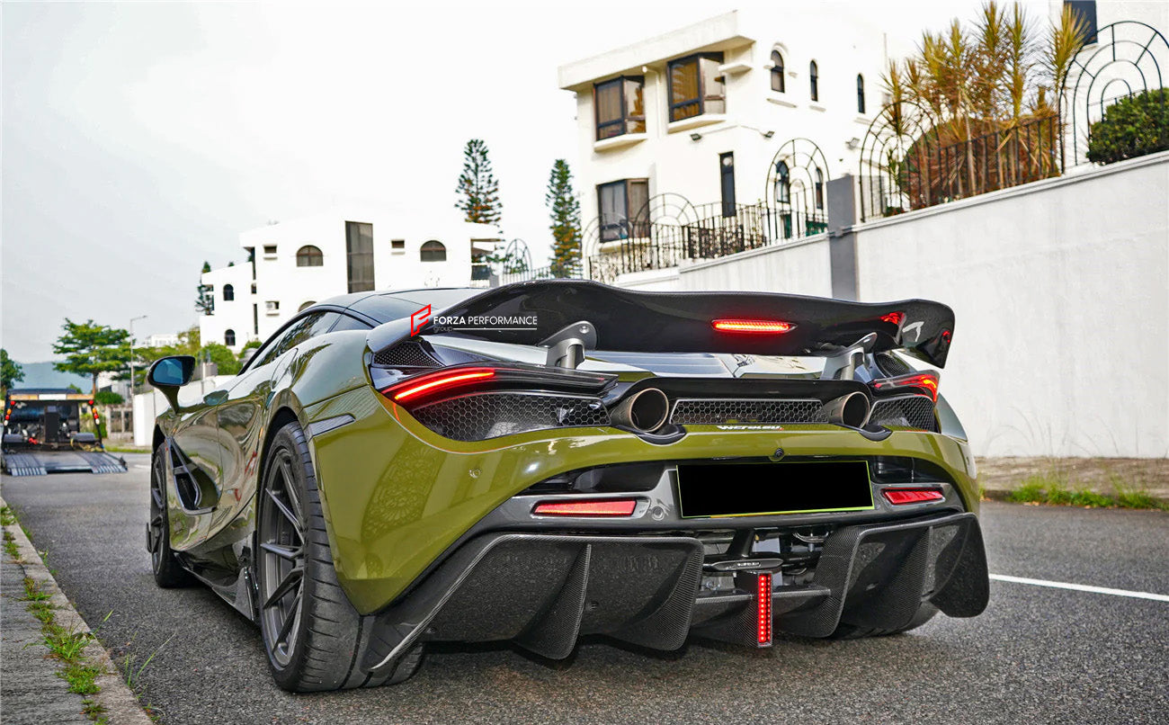 DRY CARBON REAR SPOILER for MCLAREN 720S 2017 - 2023