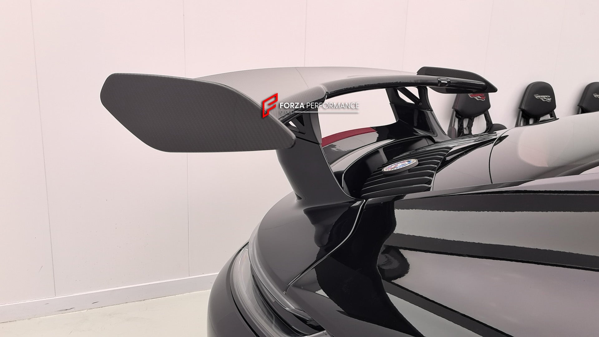 DRY CARBON REAR SPOILER for PORSCHE 911 992.1 CARRERA 2019 - 2024 upgade to SPORT DESIGN
