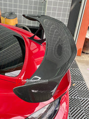 DRY CARBON REAR SPOILER for PORSCHE 718 982 GT4 2016+