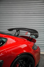 DRY CARBON REAR SPOILER for PORSCHE 718 982 GT4 2016+