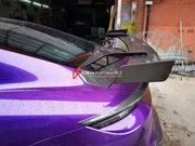 DRY CARBON REAR SPOILER for PORSCHE TAYCAN J1 TURBO CROSS TURISMO