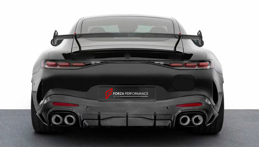 Buy Now DRY CARBON REAR SPOILER WING for MERCEDES BENZ AMG W192 GT50 GT63 2024+ and upgrade car parts from SIR Tuning at the Best Price. Headlights, Tail lights, Bodykits, Navigations, body kit and more - Fast & Free Shipping within Europe, US & Worldwide.