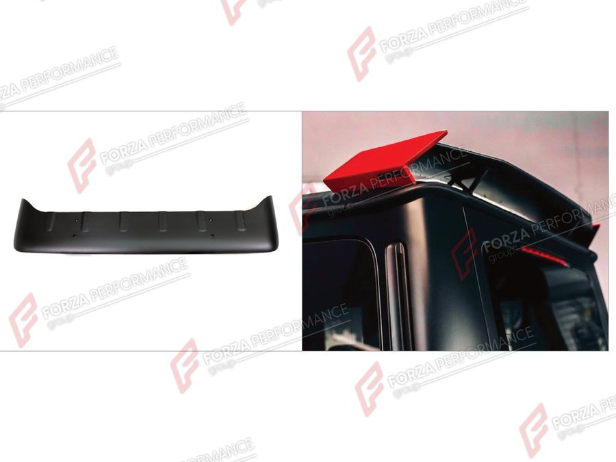 Buy Now DRY CARBON REAR SPOILER WING for MERCEDES-BENZ G-CLASS W464 2019 - 2024 and upgrade car parts from SIR Tuning at the Best Price. Headlights, Tail lights, Bodykits, Navigations, Body Kit and more - Fast & Free Shipping within Europe, US & Worldwide.