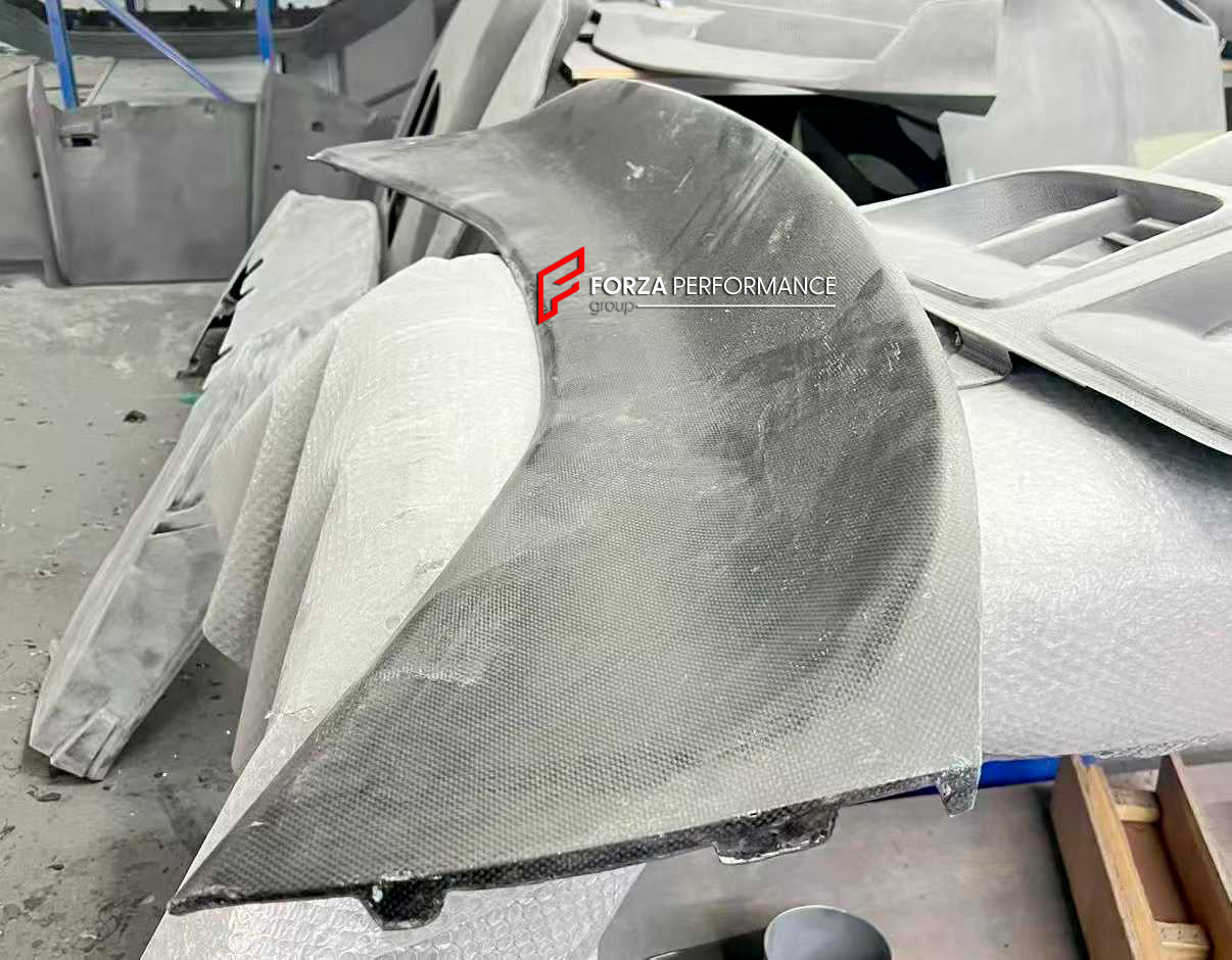 DRY CARBON REAR WING SPOILER for FERRARI 296 GTS GTB