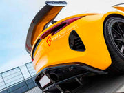 DRY CARBON ENGINE COVER WITH REAR WING SPOILER for LOTUS EMIRA 2022+