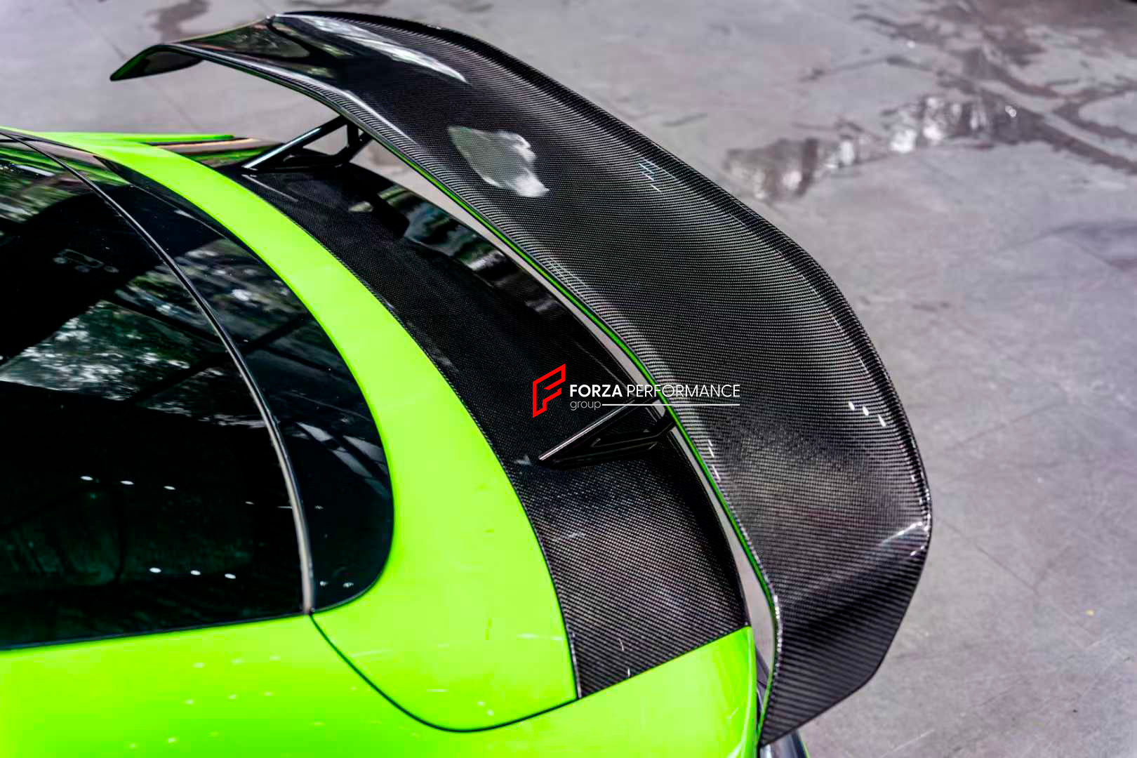 DRY CARBON REAR WING SPOILER for XIAOMI SU7 2024+