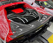 DRY CARBON REPLACEMENT BODY KIT for FERRARI 296 GTS GTB