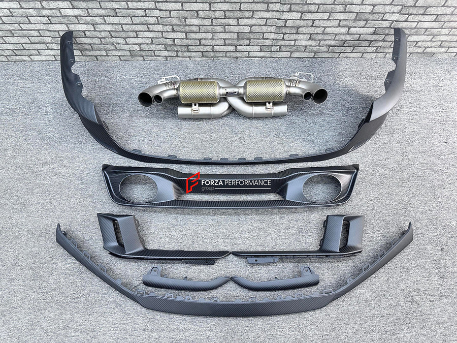 Buy Now DRY CARBON REPLACEMENT BODY KIT for PORSCHE 911 992.2 CARRERA 2025+ and upgrade car parts from SIR Tuning at the Best Price. Headlights, Tail lights, Bodykits, Navigations, body kit and more - Fast & Free Shipping within Europe, US & Worldwide.