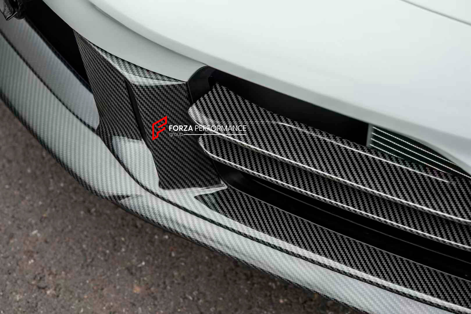 DRY CARBON REPLACEMENT FRONT BUMPER AIR VENTS TRIM for PORSCHE 911 992.2 CARRERA 2025+
