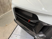 DRY CARBON REPLACEMENT FRONT BUMPER AIR VENTS TRIM for PORSCHE 911 992.2 CARRERA 2025+