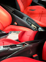 DRY CARBON REPLACEMENT INTERIOR KIT for FERRARI 296 GTS GTB