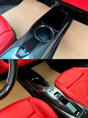 DRY CARBON REPLACEMENT INTERIOR KIT for FERRARI 296 GTS GTB